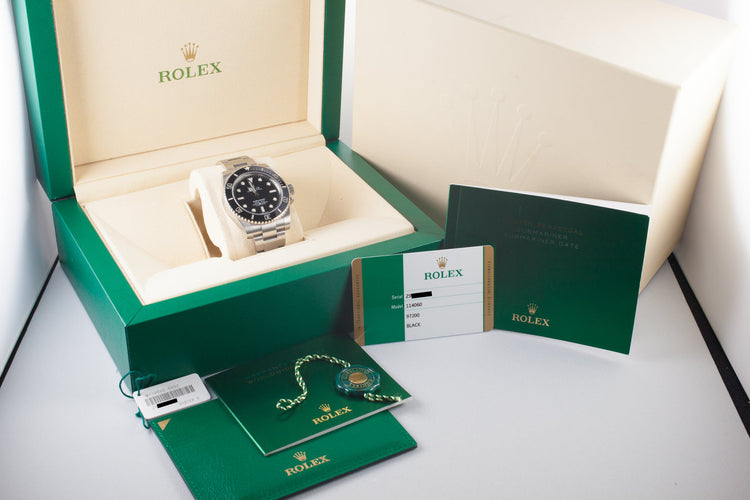 2017 Rolex Submariner 114060 with Box and Papers