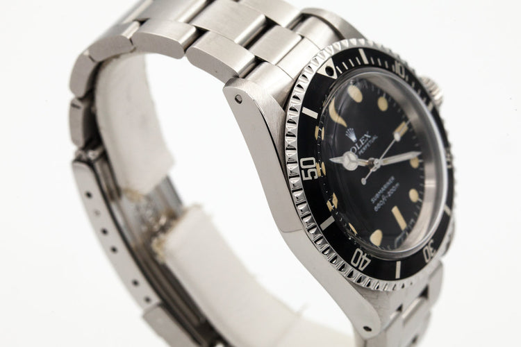 1981 Rolex Submariner 5513 Mark II Maxi Dial