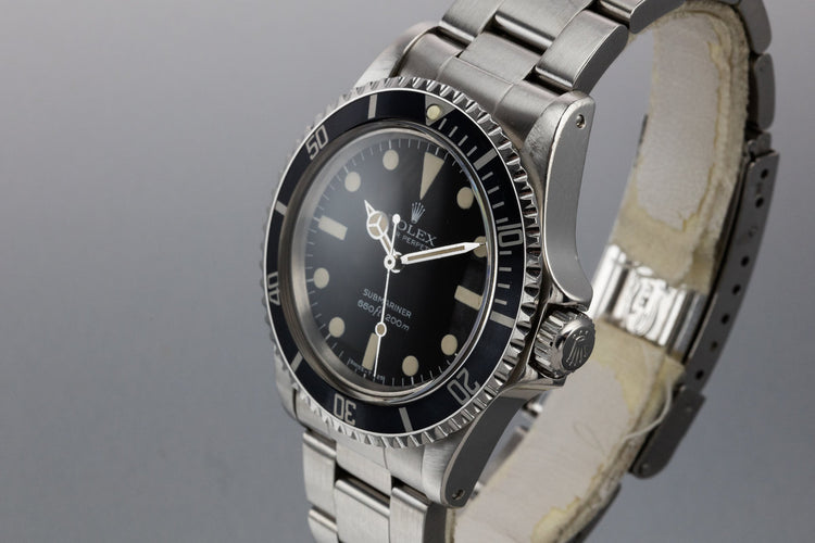 1979 Rolex Submariner 5513 MK II Dial with Box and Papers