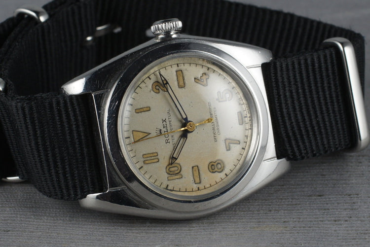 Rolex Bubble Back with Arabic dial