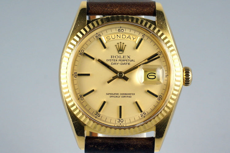 1970 Rolex YG Day-Date 1803