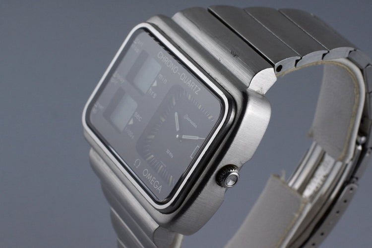 1976 Omega Seamaster Chrono-Quartz 396.0839 with Box and Papers