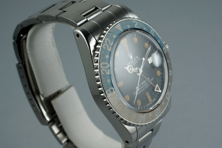 1978 Rolex GMT 1675 with Dark Orange Patina