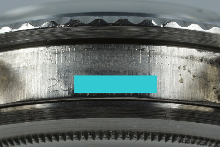 1969 Rolex Red Submariner 1680 Mark V Dial