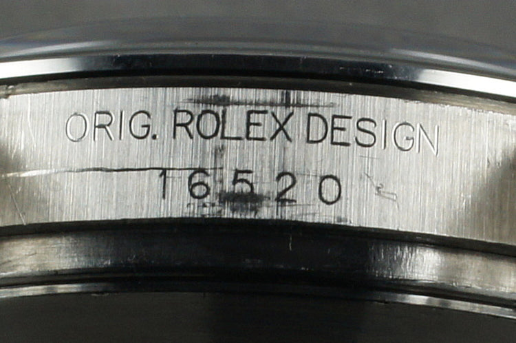 Rolex SS Zenith Daytona 16520 with Box and Papers