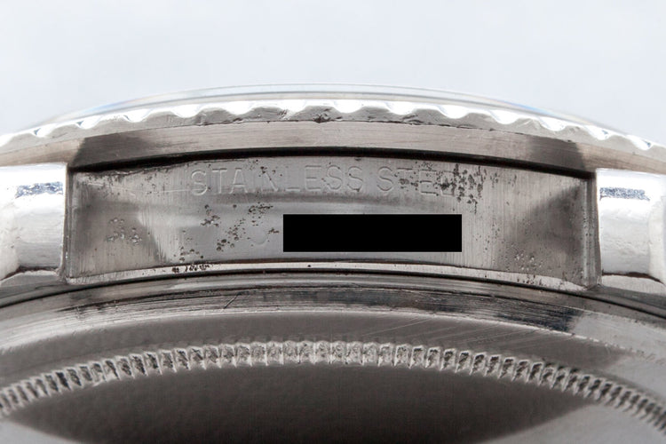 Vintage 1972 Rolex Submariner 5513 Serif Dial with Box and Papers