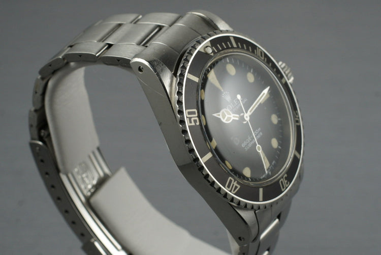 1978 Rolex Submariner 5513 Mark I Maxi Dial