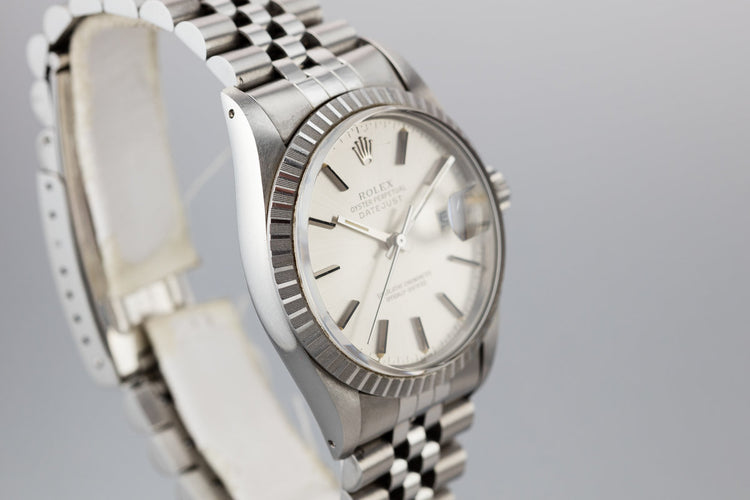 1986 Rolex DateJust 16030 Silver Dial