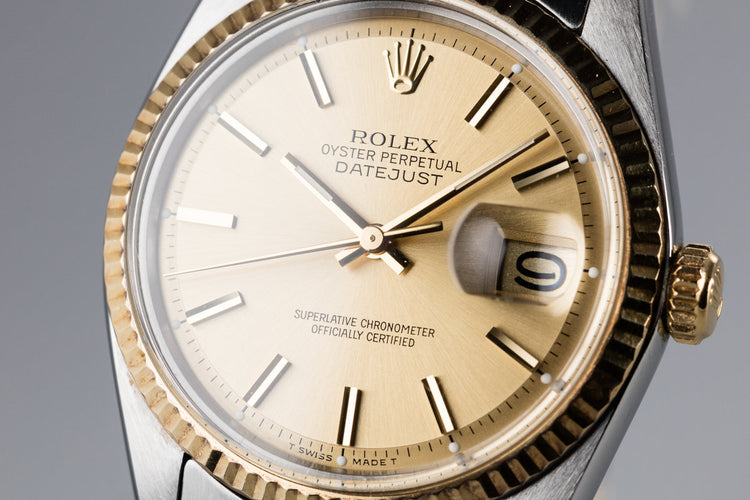 1973 Rolex Two Tone DateJust 1601