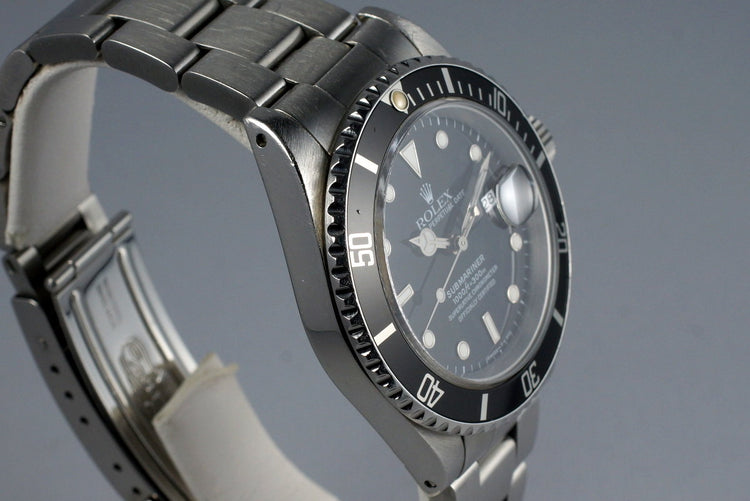 1991 Rolex Submariner 16610