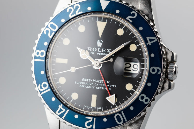 1977 Rolex GMT-Master 1675 "Blueberry"