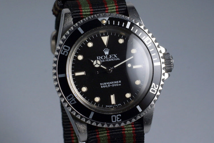 1989 Rolex Submariner 5513