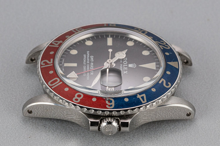 1971 Rolex GMT-Master 1675 Fat Font "Pepsi" Insert