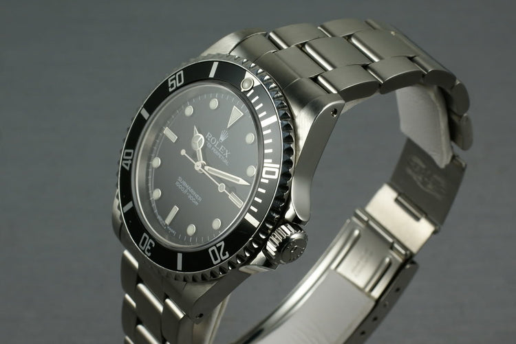 Rolex Submariner 14060 D serial with box and Papers