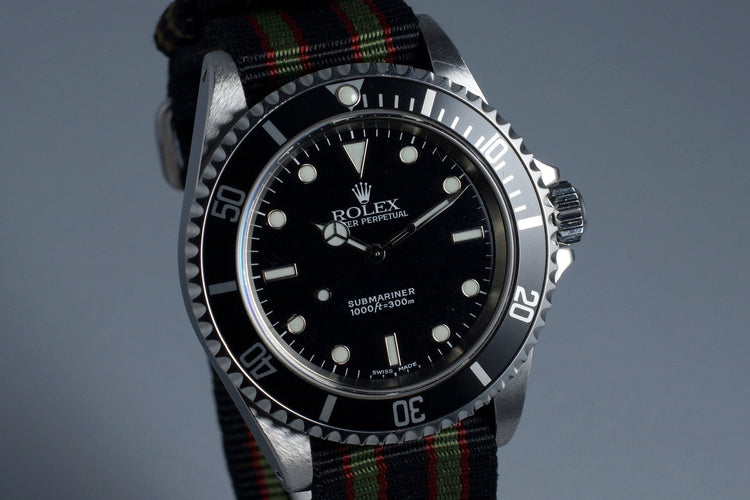 2001 Rolex Submariner 14060M