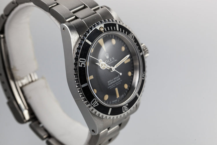 1967 Rolex Submariner 5512 with Meters First Dial