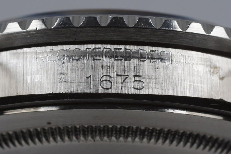 1966 Rolex GMT 1675 Glossy Gilt Dial