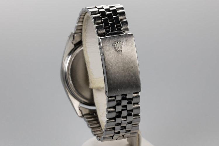 1963 Rolex DateJust 1601 SWISS Only No Lume SIlver Dial