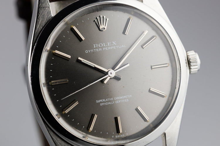 1968 Rolex Oyster Perpetual 1018 Grey Dial