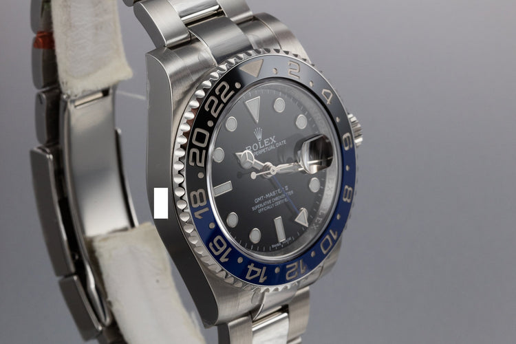 2017 Mint Rolex Ceramic GMT-Master II BLNR with Box and Papers