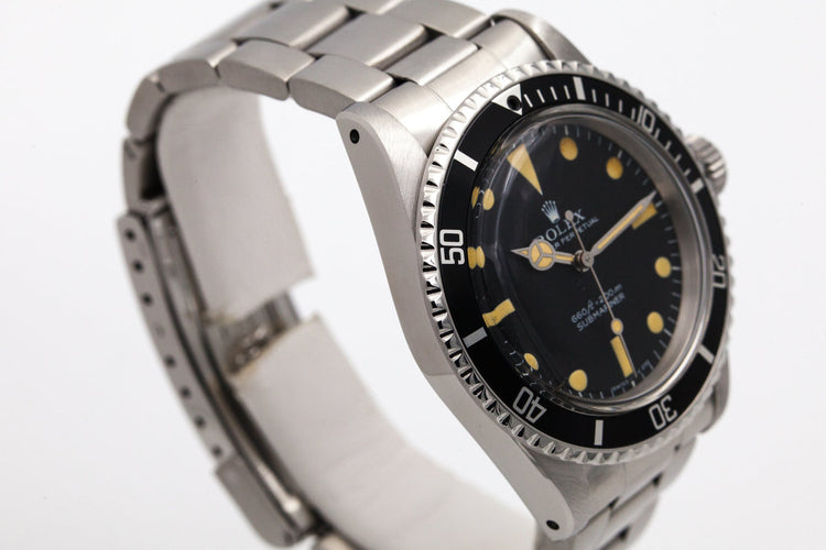 1977 Rolex Submariner 5513 Pre Comex Dial