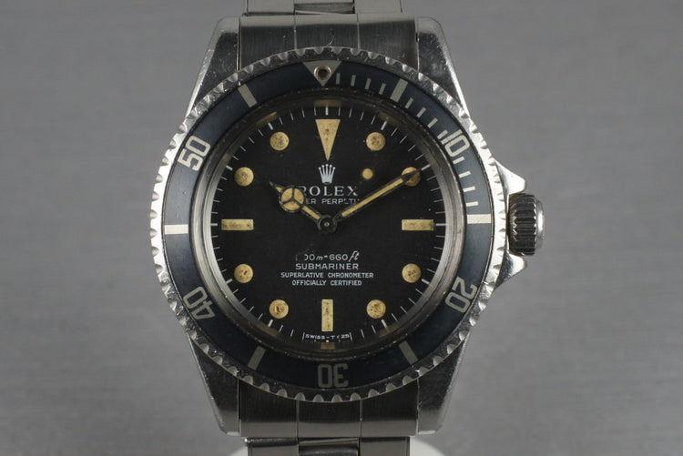 1966 Rolex Submariner 5512 with Meters First