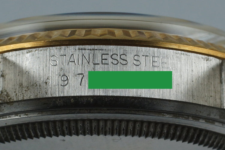 1987 Rolex Two Tone DateJust 16013 with Box and Papers