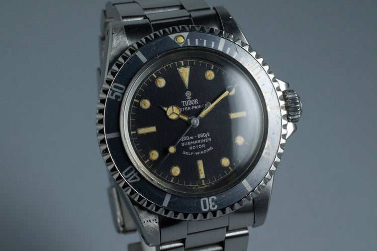 1965 Tudor Submariner 7928 Chapter Ring Dial