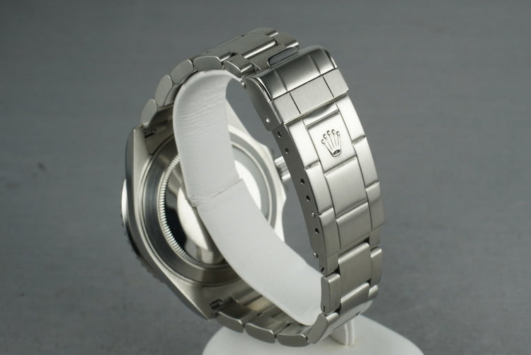 2006 Rolex Green Submariner 16610 LV with Box and Papers