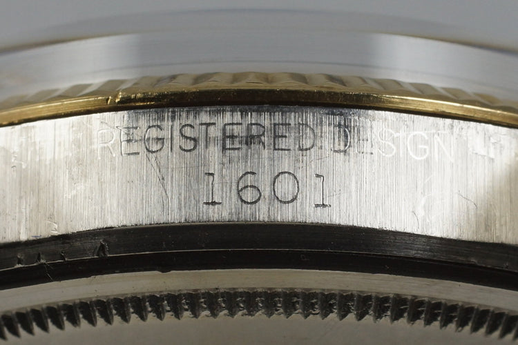 1971 Rolex Two Tone DateJust 1601 Champagne Dial