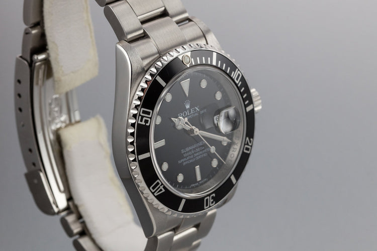 2007 Rolex Submariner 16610