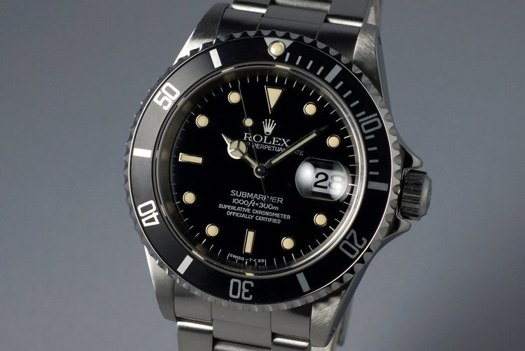 1995 Rolex Submariner 16610