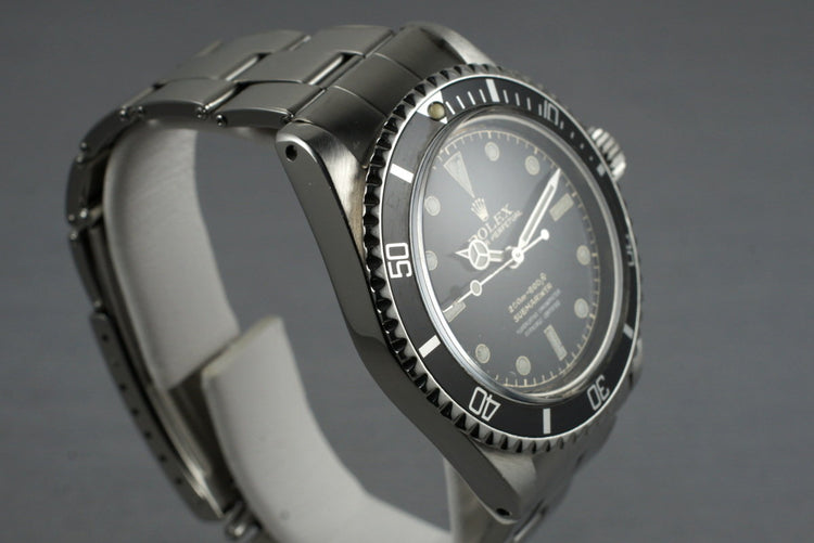 1962 Rolex Submariner 5512 PCG with Gilt 4 Line Chapter Ring Dial