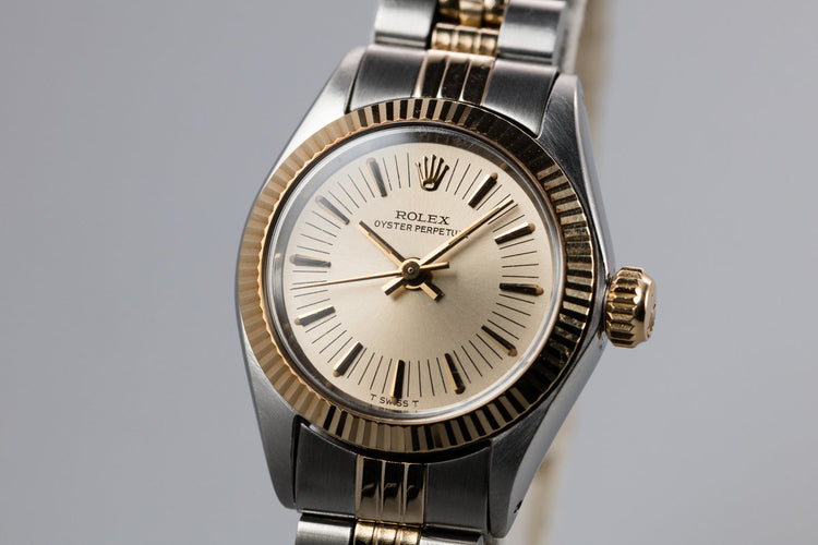 1972 Rolex Two-Tone Ladies Oyster Perpetual 6719