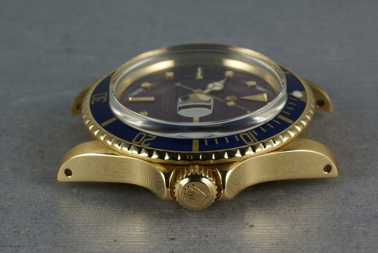 Rolex 18K Yellow Gold Submariner 1680 with VIOLET color change dial
