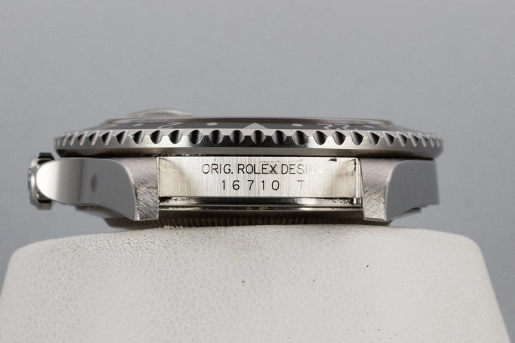 2003 Rolex GMT-Master II 16710 Black Bezel with Box and Papers