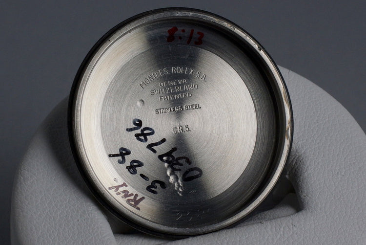 1978 Rolex Daytona 6265 Big Red Silver Dial