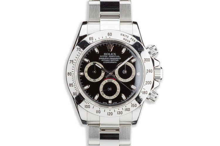 2007 Rolex Daytona 116520 Black Dial Box, Booklets & Warranty Card