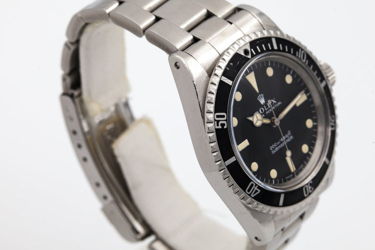 1967 Rolex Submariner 5513 with Meters First Dial