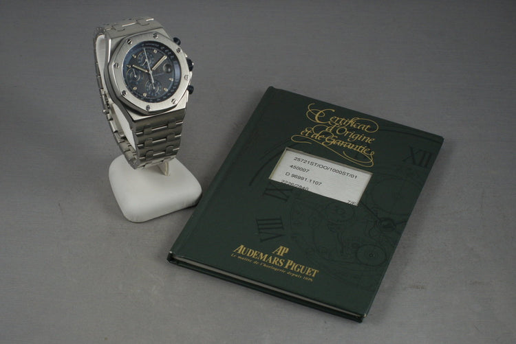 Audemars Piguet Royal Oak OffShore 25721ST with Papers