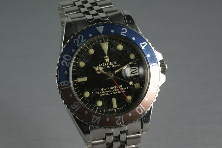 Rolex GMT 1675 Gilt Tropical Dial