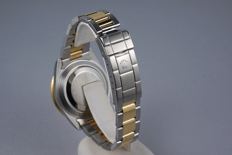 1995 Rolex Two Tone Blue Submariner 16613