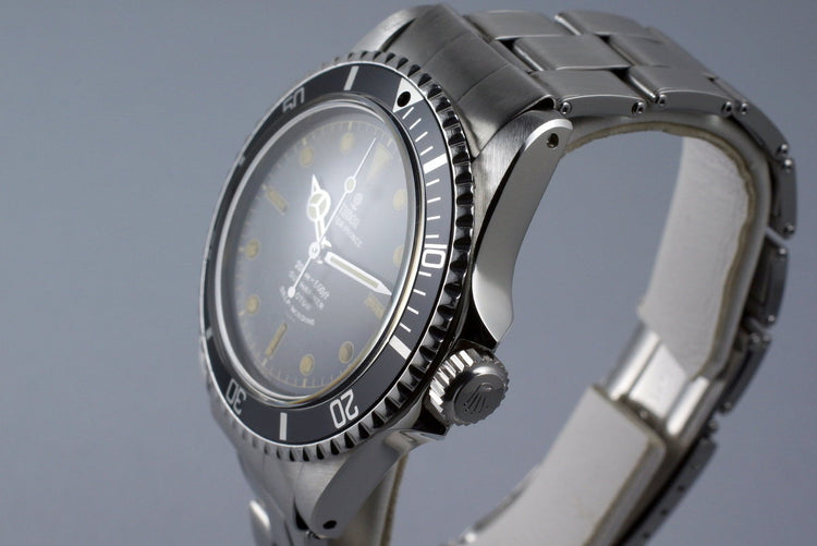 1963 Tudor Submariner 7928 PCG Gilt Chapter Ring Dial UNDERLINE