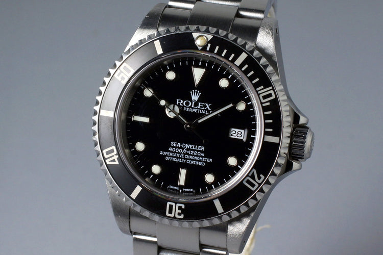 2002 Rolex Sea Dweller 16600