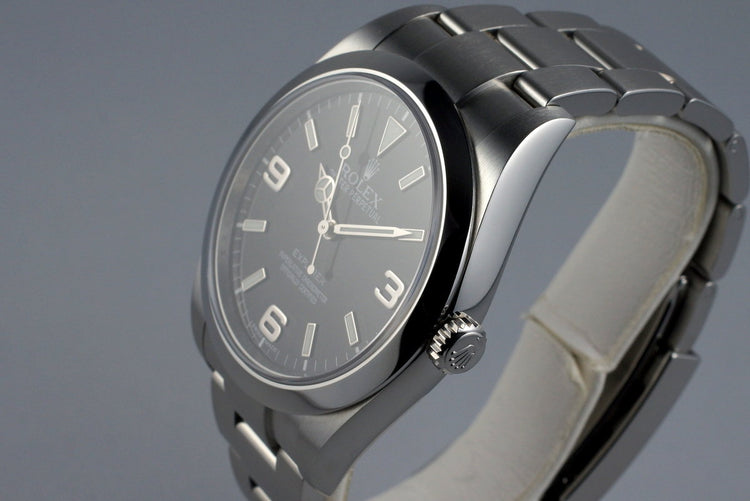 2014 Rolex Explorer 214270 with Box and Papers