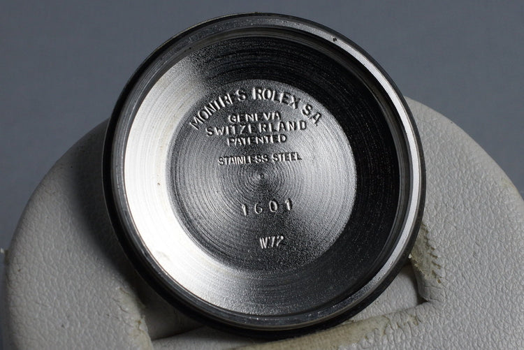 1972 Rolex Datejust 1601 Blue Dial