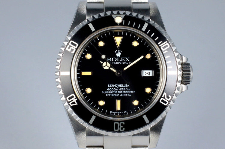 1989 Rolex Sea Dweller 16600