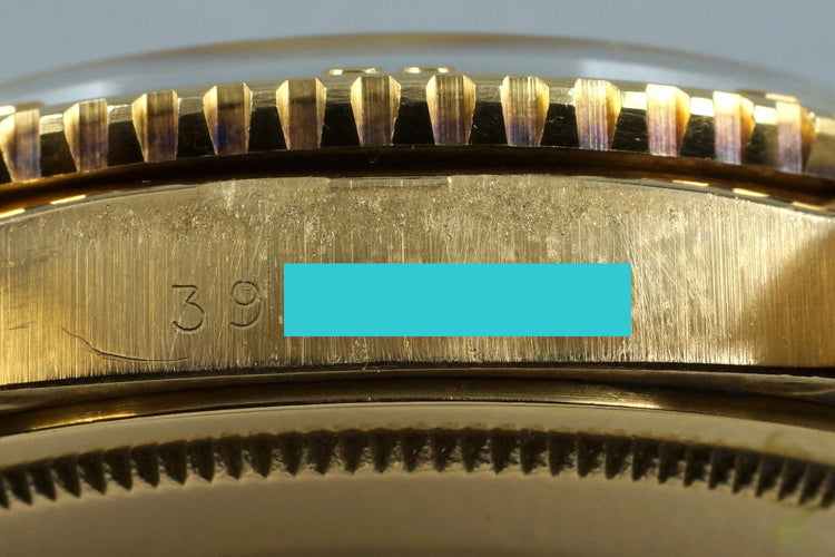 1973 Rolex YG DateJust Thunderbird 1625