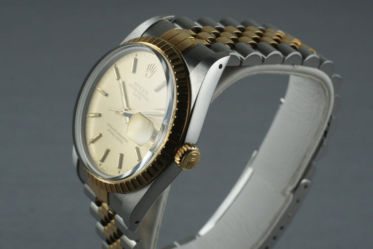 1988 Rolex Two Tone Date 15053 with Box