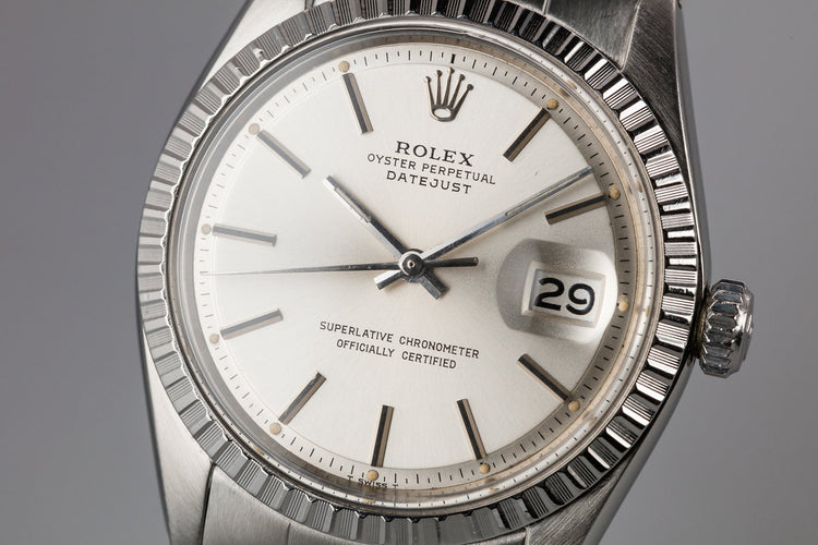 1974 Rolex DateJust 1603 Silver Dial